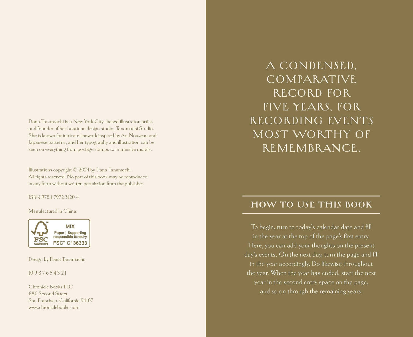 Gilded One Line a Day