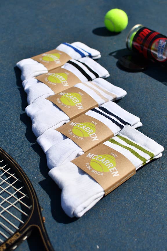 The McCarren Upcycled Cotton Tube Sock
