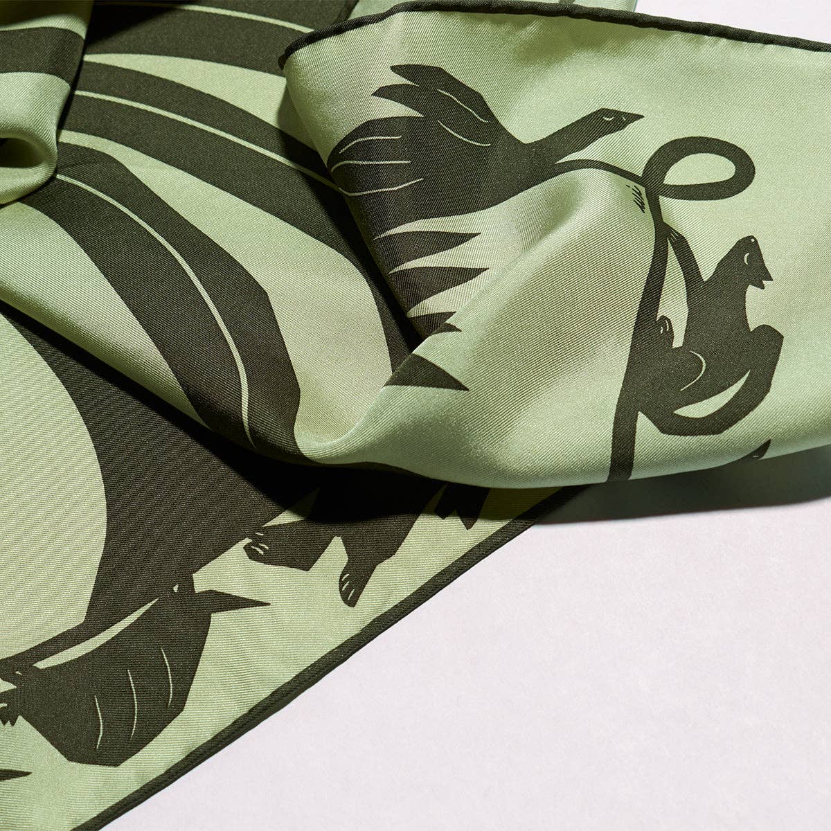 Winona Irene Artichoke Silk Scarf