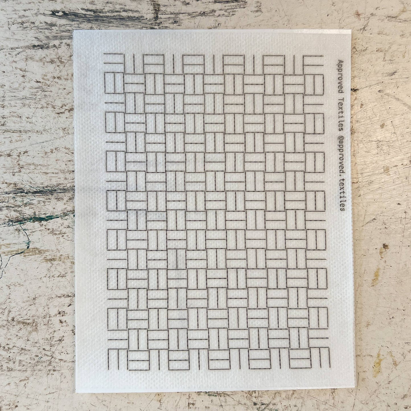 Parquet - Minimal Mending + Embellishment Transfer