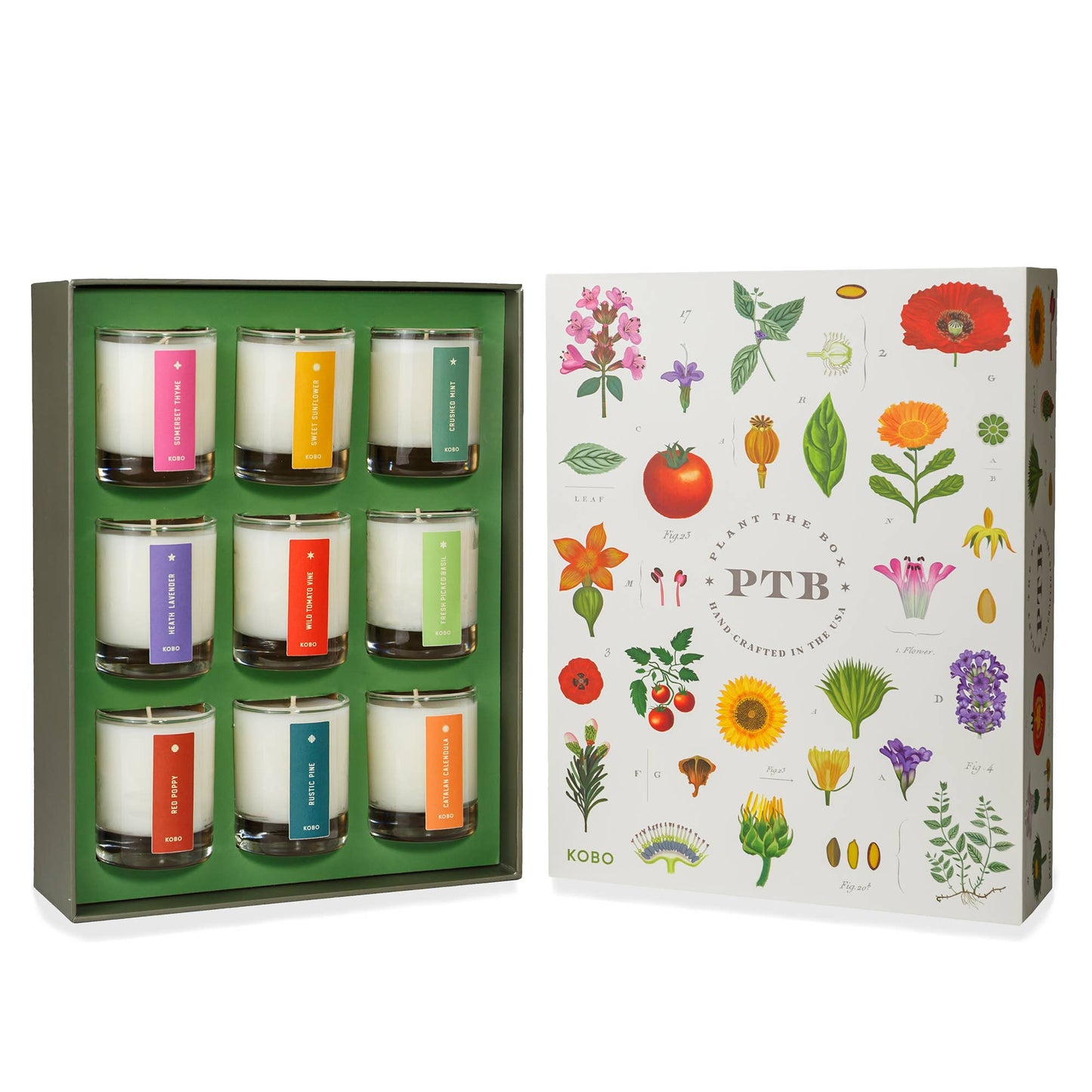 Plant the Box Votive Gift Set