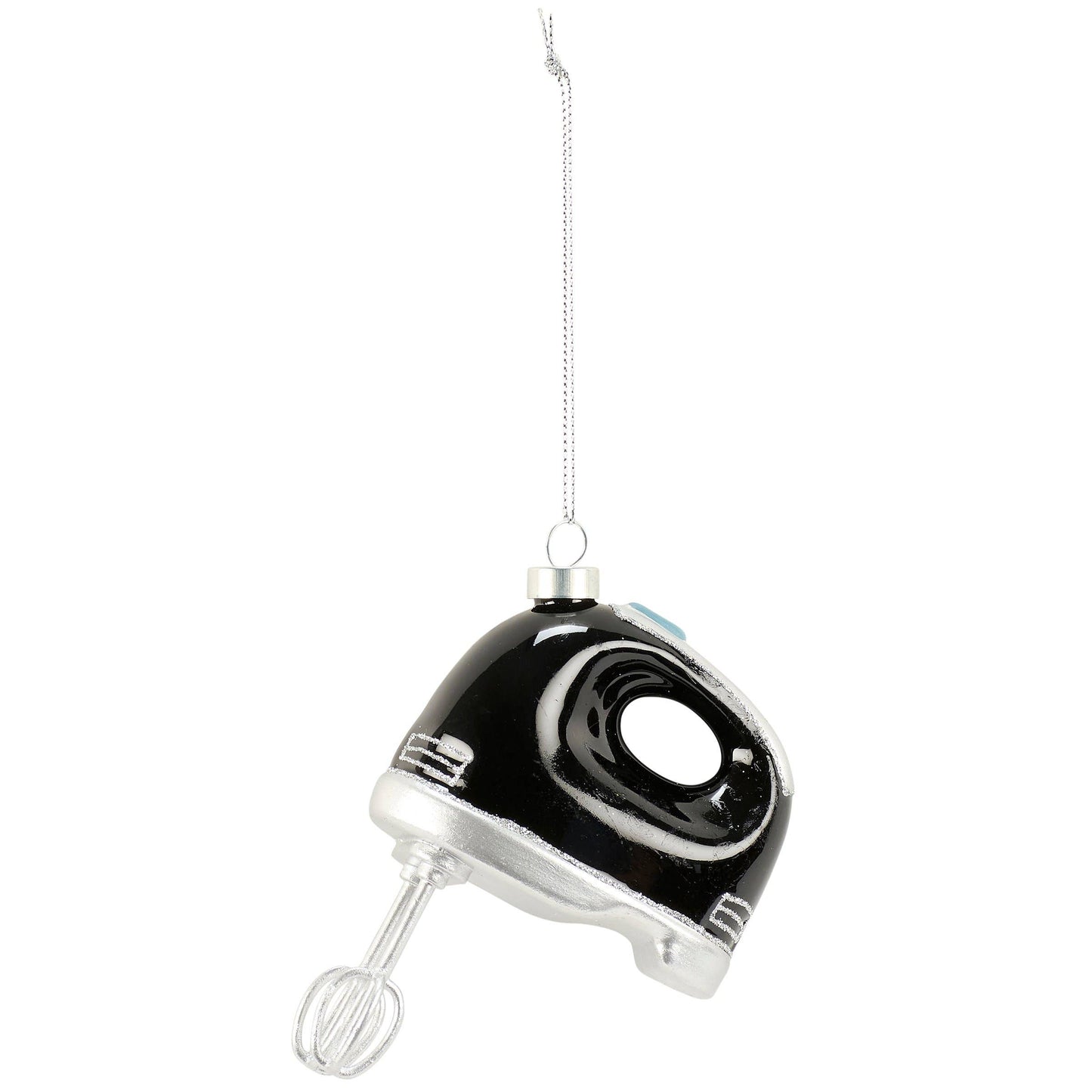 Hand Mixer Glass Ornament