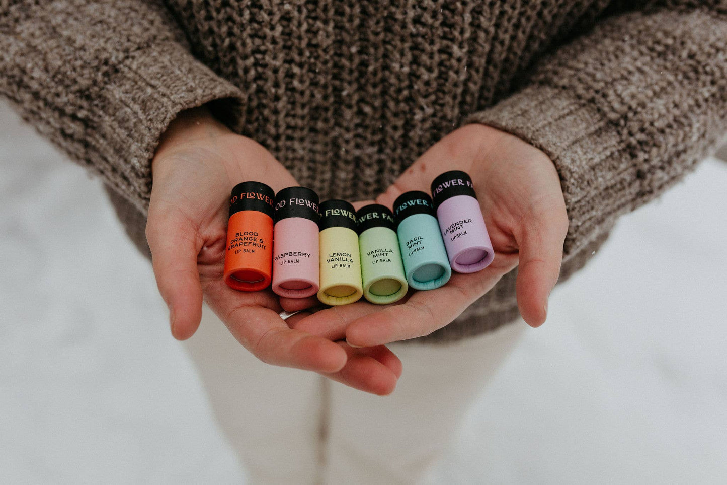 Blood Orange & Grapefruit Lip Balm/0.3 oz Biodegradable Tube