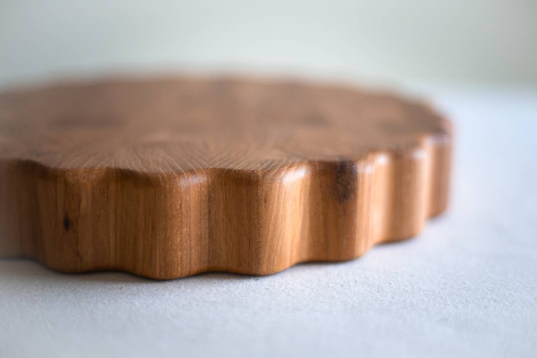 Wavy Edge Butcher Block