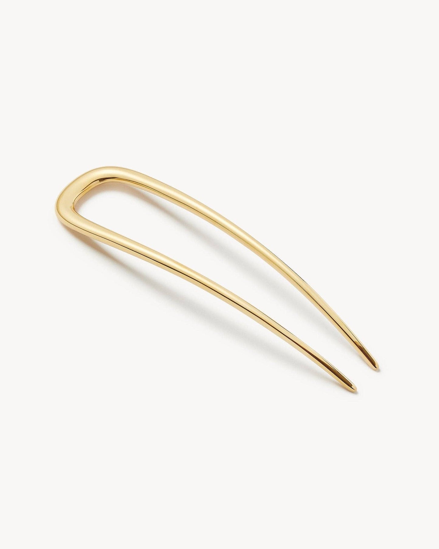Midi French Hair Pin in Gold